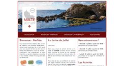 Desktop Screenshot of malteaccueil.org