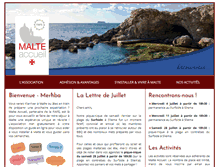 Tablet Screenshot of malteaccueil.org